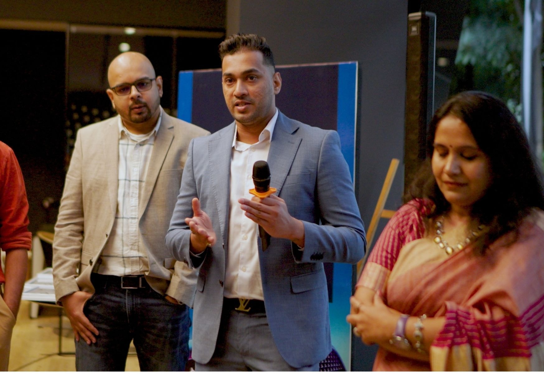 CXO Inner Circle — speaker addressing members at event